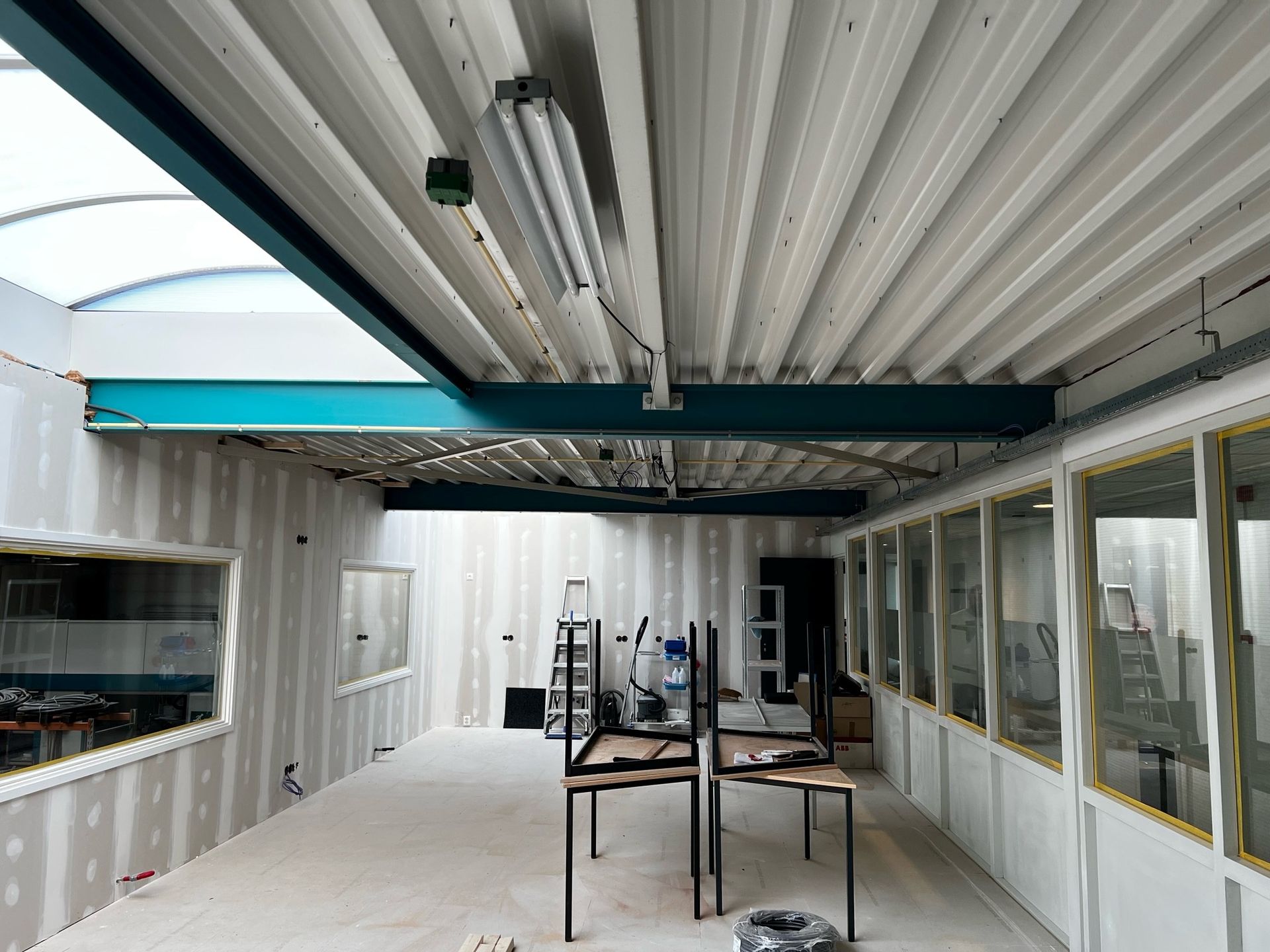 GEDO kantine voor onze werkzaamheden