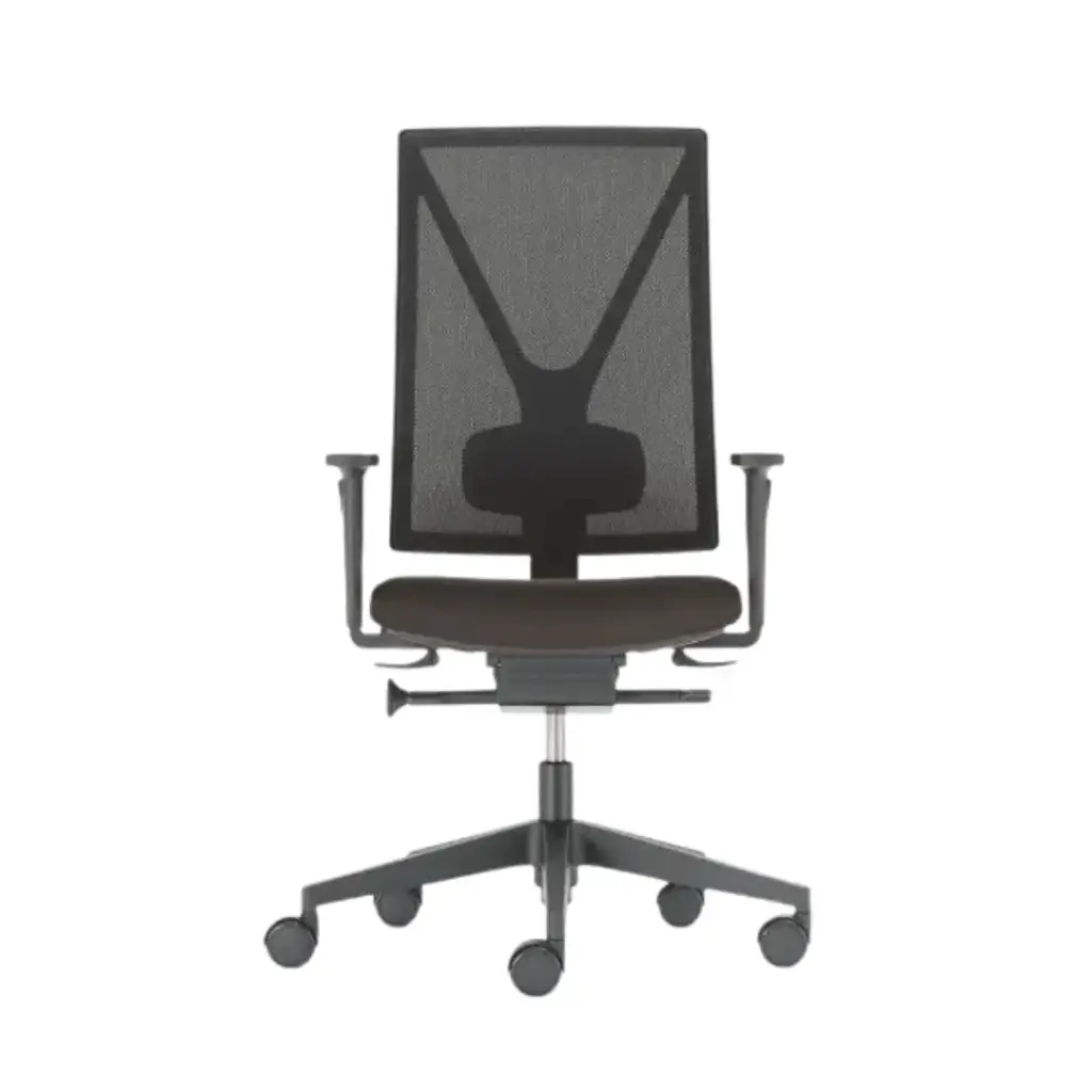 Bureaustoel Girsberger Allrounder lumbaalsteun 3D armleggers